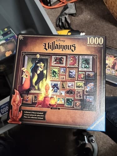 NEW Disney Villainous 1000 Piece Ravensburger Puzzle - SCAR - Image 1