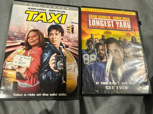 Taxi And Longest Yard (Full Screen Edition) Lot Of 2 Movies - Image 1