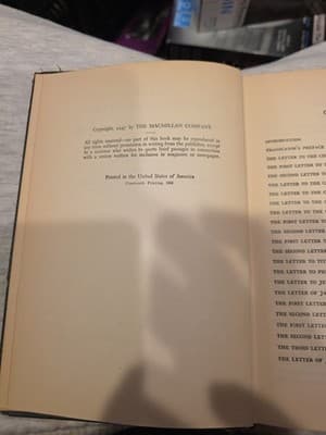 Letters to Young Churches by J. B. Phillips 1953 FIRST EDITION 19th PRINT ~ Rare - Image 1