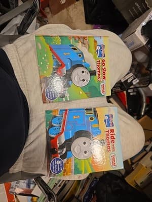 Go Slow Thomas! & Ride With Thomas Thomas & Friends Hardcover Book - Image 1