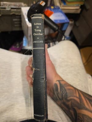 Letters to Young Churches by J. B. Phillips 1953 FIRST EDITION 19th PRINT ~ Rare - Thumbnail 3