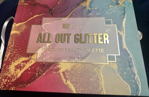 Malibu Glitz Sherbert Dreams Eyeshadow Palette Makeup Matte Shimmer Glitter - Image 1