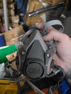 3M Half Facepiece Respirator 😷 | Industrial Reusable Mask 6200 - Image 1