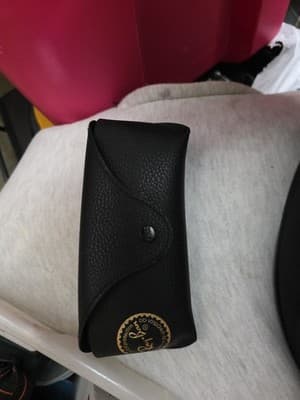 Ray-Ban Leather Case. New, black - Image 1