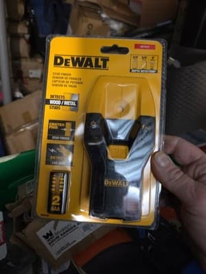 DEWALT Stud Finder, 3/4” Depth Detection, Ideal For Wood And Metal, DW0100 - Image 1
