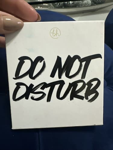 bh Cosmetics Do Not Disturb 9 Color Eyeshadow Palette 12g NIB - Image 1