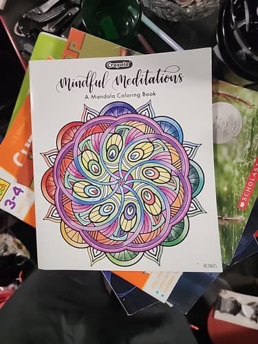 Crayola Llc Mindful Meditations Coloring Book [CRY041081] - Image 1