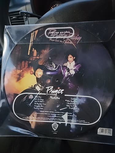 Prince And The Revolution – Purple Rain - Picture Disc LP Vinyl Record 12" - NEW - Image 1