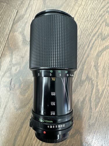 Canon EOS Fd 70-210mm Macro Zoom Lens - Image 1