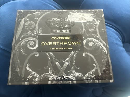 COVERGIRL Her Majesty OVERTHROWN Eyeshadow Palette, Opaque, Shimmer, Cobalt - Image 1