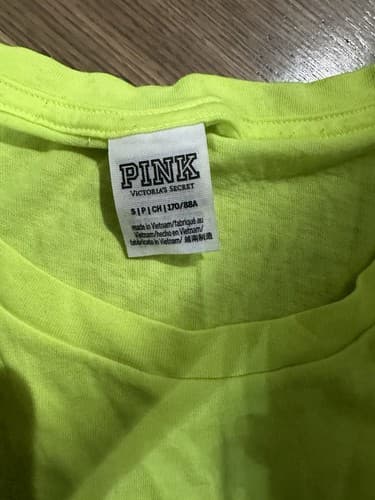 Victoria's Secret PINK Short Sleeve Shirt Size Small - Thumbnail 2