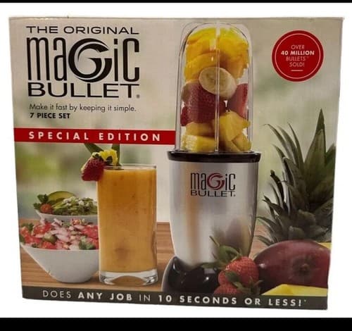 The Original Magic Bullet Special Edition 7 Piece Set Brand New - Image 1