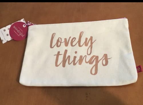 A Little Wonderful Something Lovely Things Cosmetic Bag - Image 1