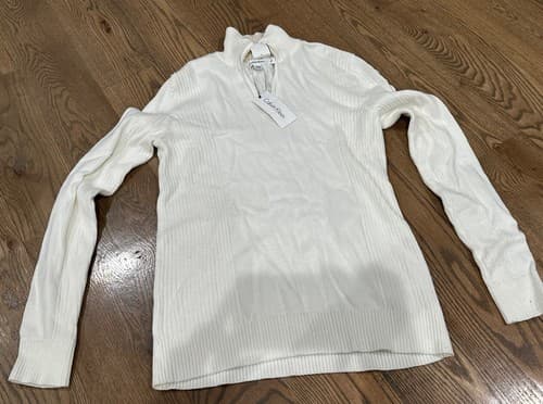 Women’s calvin klein sweater Ivory Size Small - Image 1