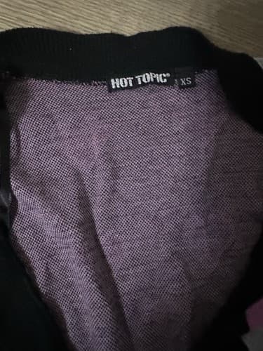 HOT TOPIC Heart Theme cardigan sweater XS Sweet Society V-Neck - Thumbnail 2