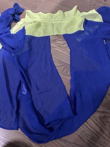 Material Girl Womens Button Down Blouse Size Medium - Thumbnail 2