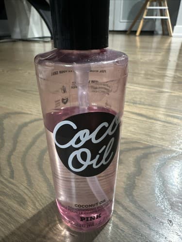 VICTORIAS SECRET PINK COCO OIL CONDITIONING BODY OIL w/ COCONUT 3/4 Full - Image 1