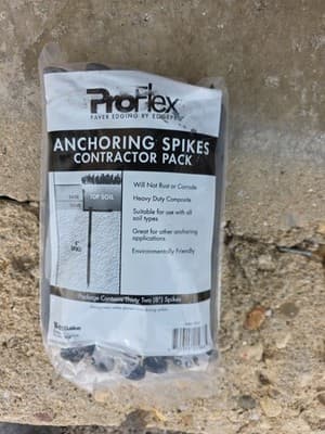 NEW ProFlex Dimex 8" Nylon Anchoring Landscape Spikes (32 Count) Free Ship - Image 1