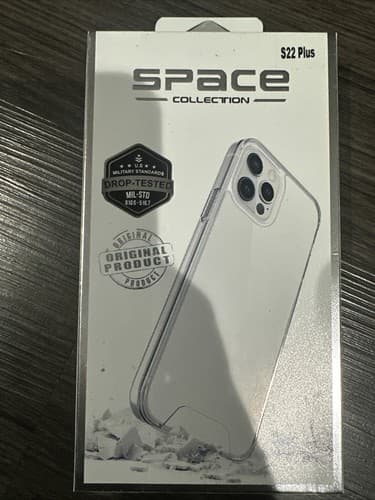 Space Clear Case for Samsung Galaxy S22 Plus - Image 1