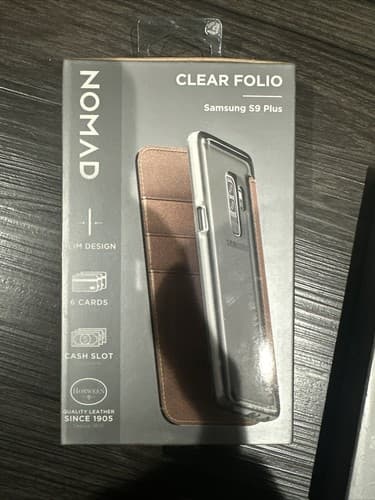 Nomad - Folio Leather Wallet Case for Samsung Galaxy S9+ (S9 Plus) - Image 1