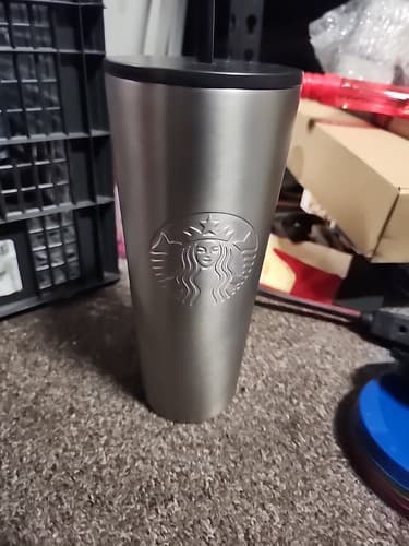 Starbucks Silver 24oz Stainless Steel Tumbler 2021 BRAND NEW - Image 1