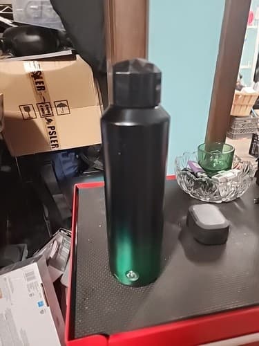 Starbucks Green Ombre Stainless Steel Bottle Tumbler Travel Mug 20 oz 8/2 - Thumbnail 2