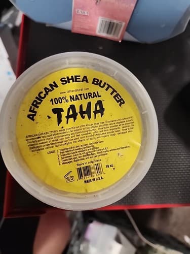 Taha African Shea Butter 100% Natural, 16 oz. - Image 1