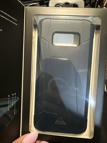 New Lot Of 20 Adidas Protective Case for Samsung Galaxy S8 Navy/Light Blue - Thumbnail 2