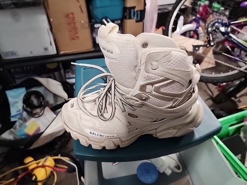 Balenciaga Track Hiking Boot Beige Euro Sz 39 - Image 1