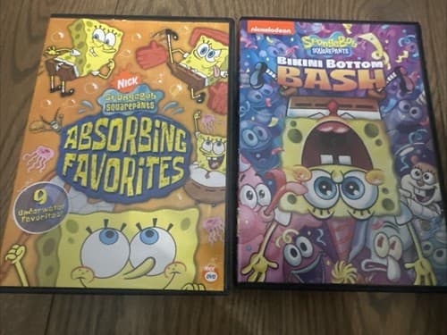SpongeBob SquarePants: Bikini Bottom Bash, And Absorbing Favorites 2 DVDs - Image 1