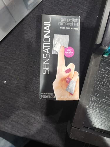 SensatioNail Gel Polish Removal Kit incl. Foil Sachets & Acetone Dropper - Image 1