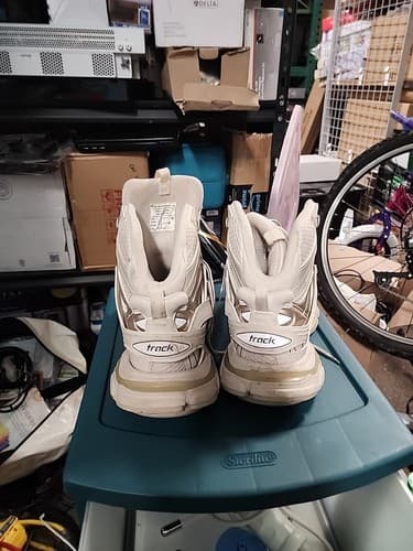 Balenciaga Track Hiking Boot Beige Euro Sz 39 - Thumbnail 5