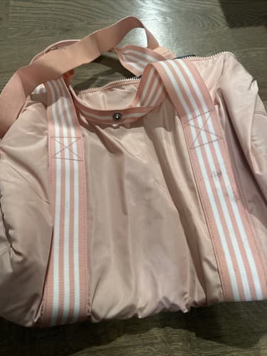 Adidas Small Duffle Bag Pink Gym Sports Bag - Thumbnail 3