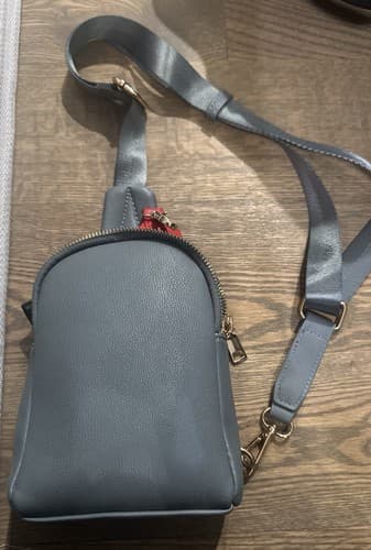 Madison West Blue Crossbody Bag - Image 1