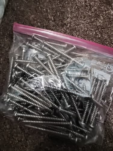 #14-10 x 3" Phillips Pan Head 18-8 Type A Point S/S Sheet Metal Screw QTY 81 - Image 1