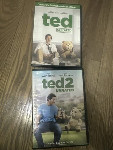 Ted 1 & 2 (DVD) Lot of 2 Movies - Image 1
