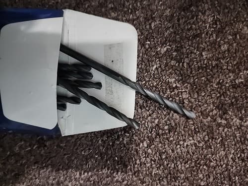 Lot of 12 Champion 6" L Twist Drills Contract Series Extension CS6X-7/32 - Thumbnail 2