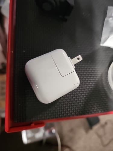Apple Genuine OEM 12W USB Power Adapter for (iPhone iPad), A1401 Used - Image 1