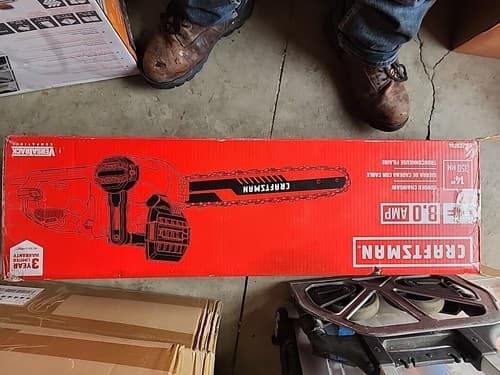 CRAFTSMAN 8 Amps 14-in Corded Electric Chainsaw, CMECS614