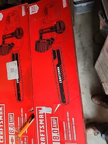 CRAFTSMAN 8 Amps 14-in Corded Electric Chainsaw, CMECS614