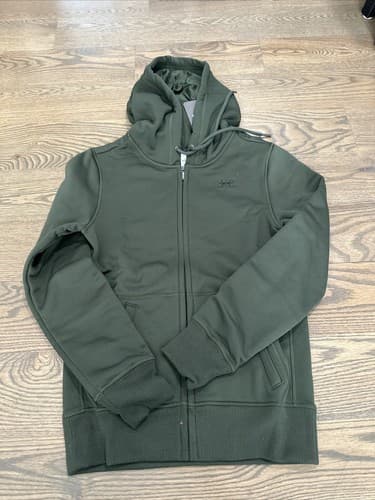 Under Armour Sweatshirt Women's XS Army Green Zip-up Hoodie New with Tags - Image 1