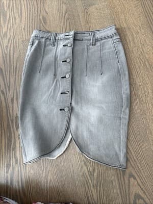 Bubblegum Womens Jean Mini Skirt Size 1/2 - Image 1