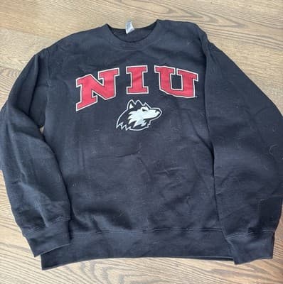 Colosseum NIU Huskies Mens M Sweatshirt Black