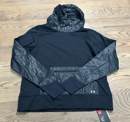 Under Armour Women's Coldgear Reactor Performance Jacket Black Size Medium - Image 1