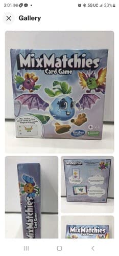 Hasbro Gaming MixMatchies Card Game Ages 8+ - Image 1