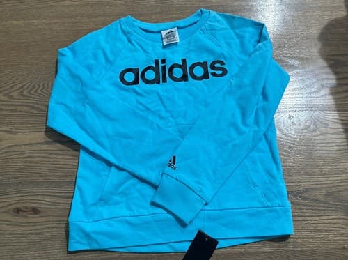 NEW Adidas Kids Girls Sport Activewear Athletic Track Sport Jacket Sweater 10/12