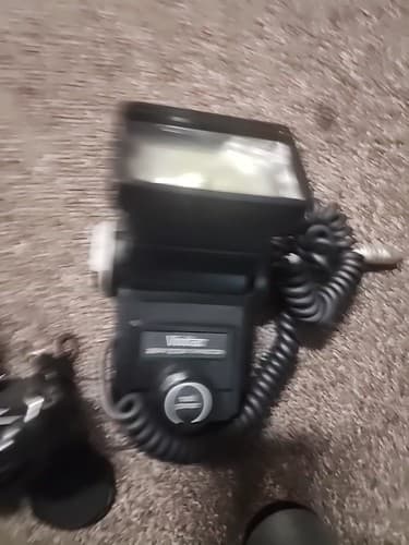 Ricoh KR-10 Black 35mm SLR Film Camera with 50mm F2 Pentax Lens - Thumbnail 5