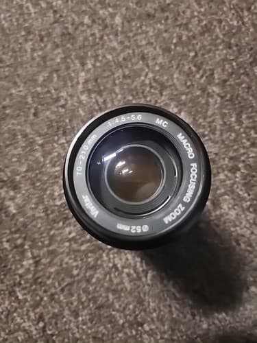 Ricoh KR-10 Black 35mm SLR Film Camera with 50mm F2 Pentax Lens - Thumbnail 6