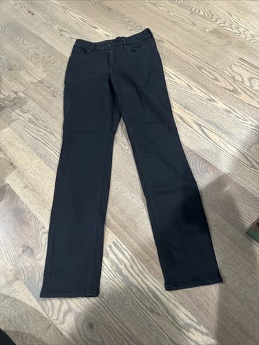 Old Navy Women's High-Rise Black Straight Jeans Size 4 (small)
