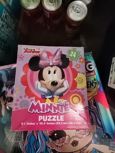 Cardinal Disney Junior Minnie Mouse Puzzle 24 Pcs - Image 1